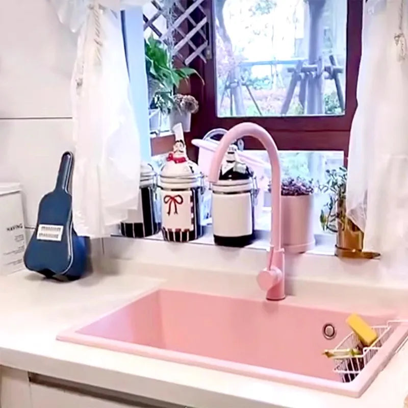 Bathroom Faucet Solid Brass Single-Lever