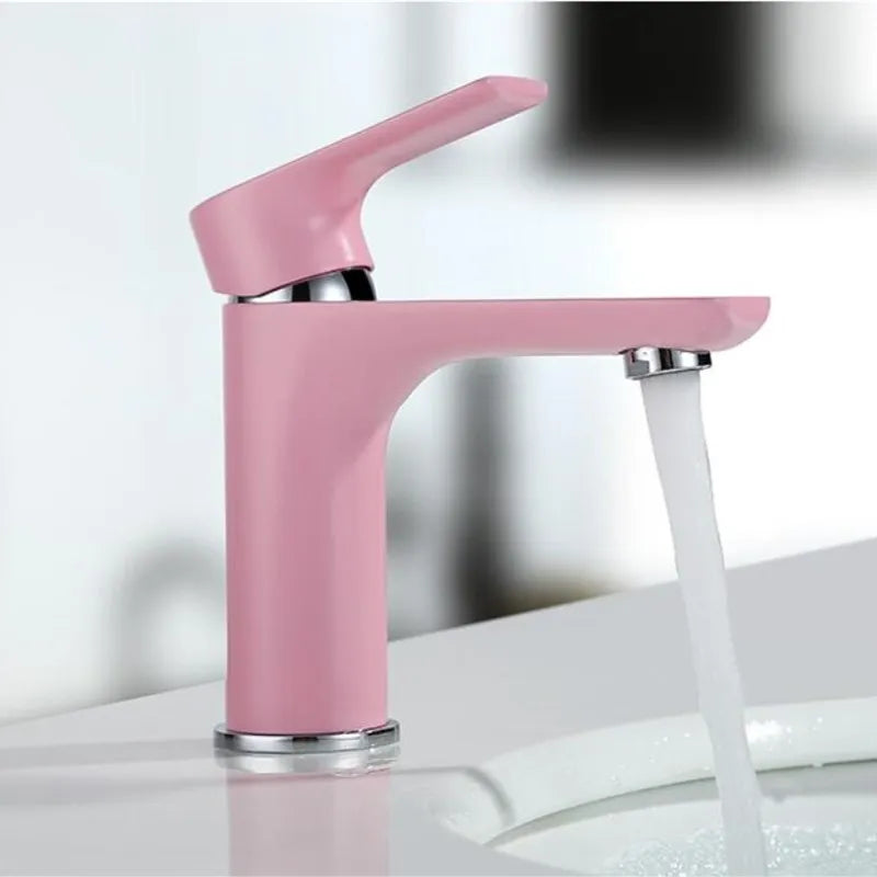 Bathroom Faucet Solid Brass Single-Lever