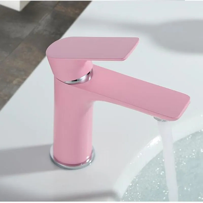 Bathroom Faucet Solid Brass Single-Lever