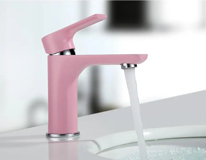 Bathroom Faucet Solid Brass Single-Lever