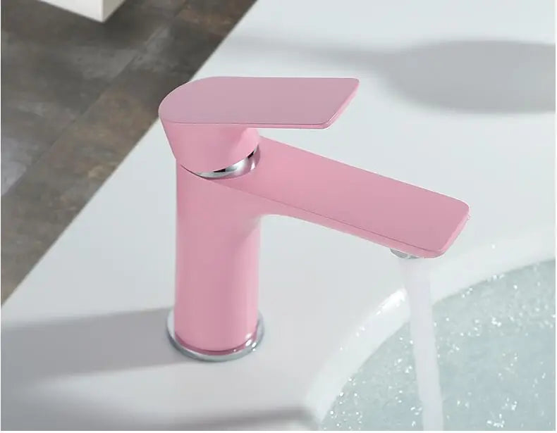 Bathroom Faucet Solid Brass Single-Lever