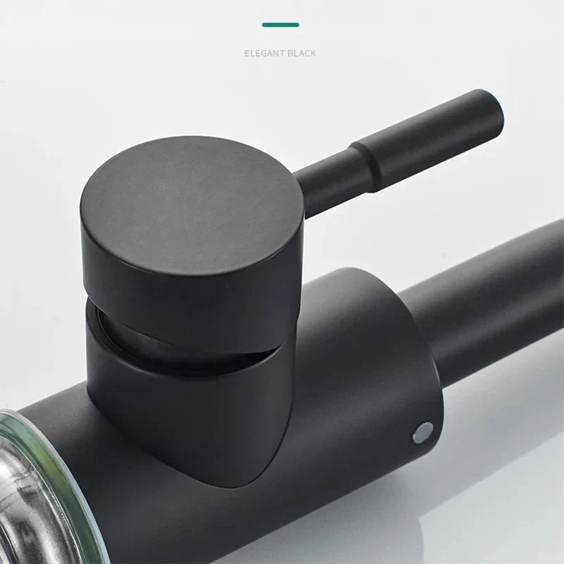 Bathroom Faucet Stainless Steel Ceramic Valve 360 Degree Swivel