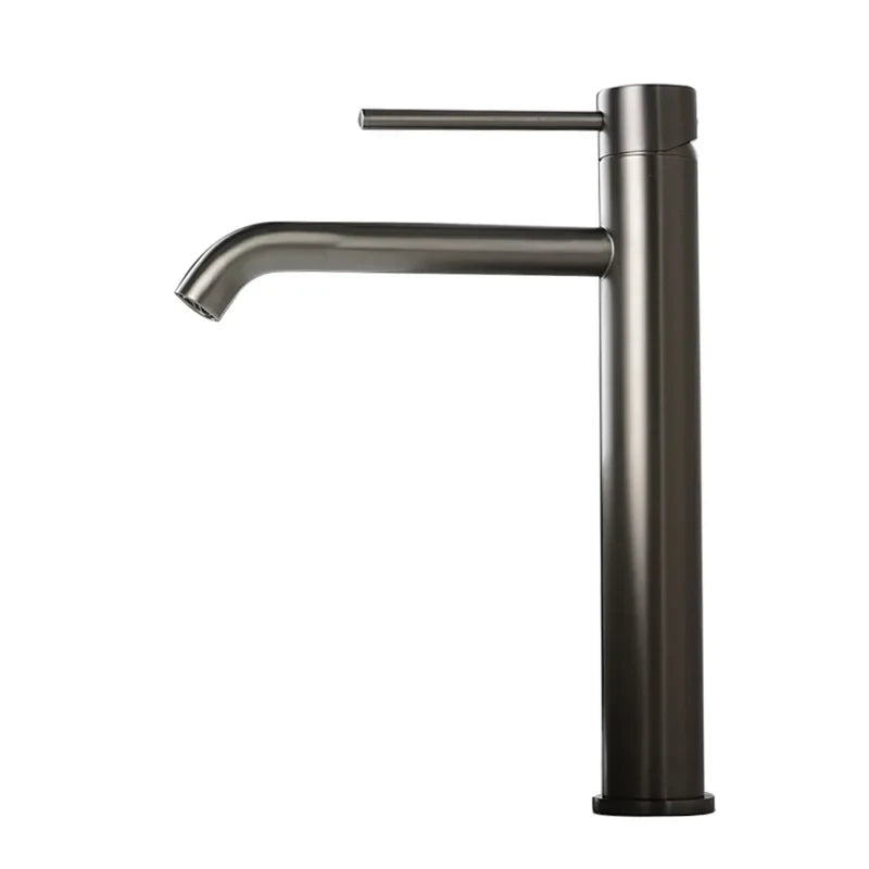 Bathroom Faucet Tall Stainless Steel Brushed Rose Gold