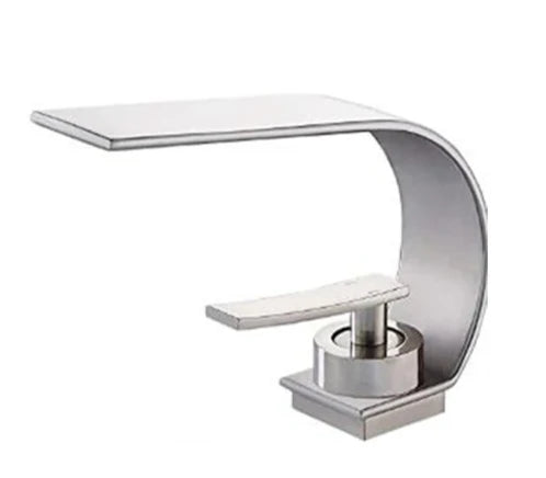 Bathroom Faucet Waterfall Brass Single Handle