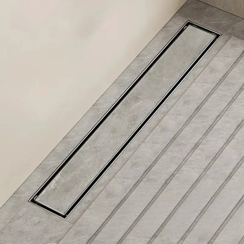 Bathroom Floor Drain Brushed 304 Stainless Steel Odor-Blocking Trap