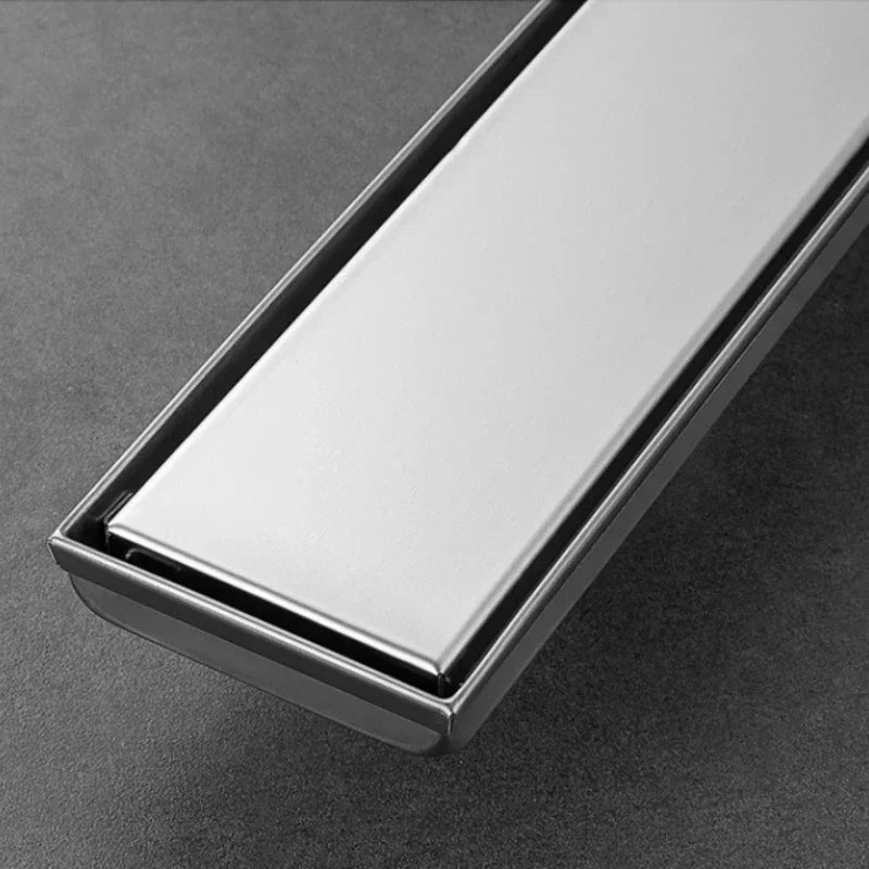 Bathroom Floor Drain Brushed 304 Stainless Steel Odor-Blocking Trap