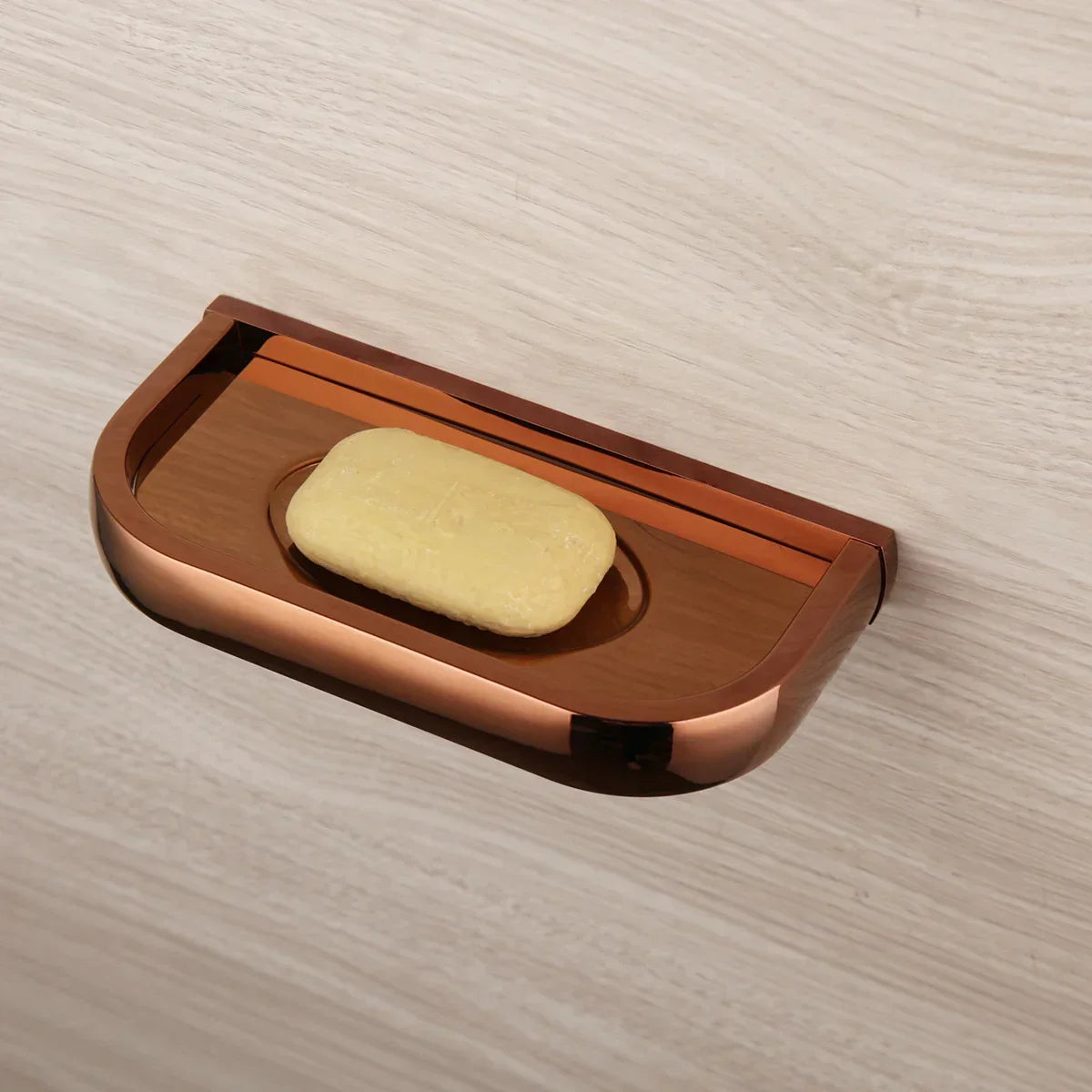 Bathroom Hardware Set Solid Brass Rose Gold Wall-Mounted