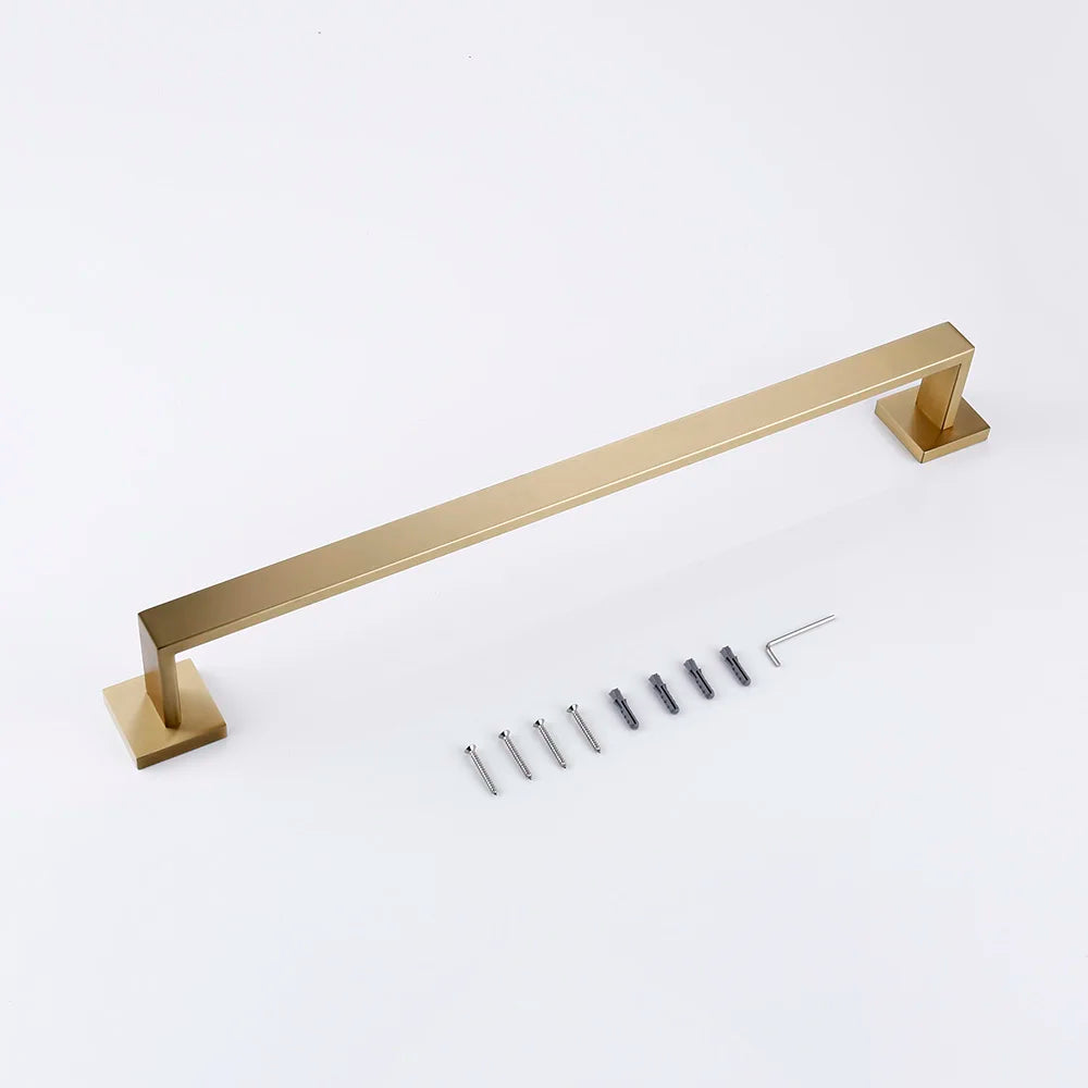 Bathroom Hardware Set Stainless Steel Brushed Matte