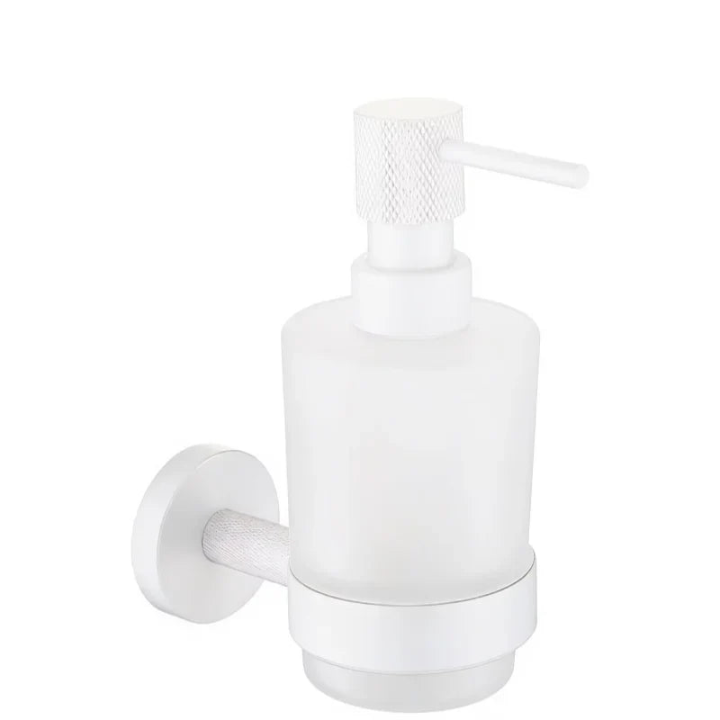 Bathroom Hardware Set Wall-Mount Stainless Steel & Copper