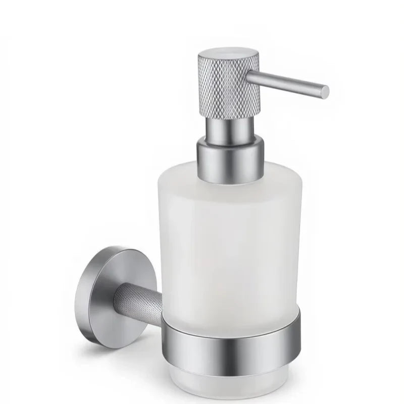 Bathroom Hardware Set Wall-Mount Stainless Steel & Copper