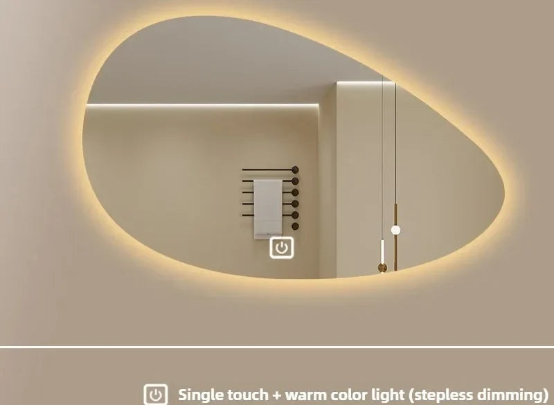 Bathroom Mirror LED Touch Control Anti-Fog