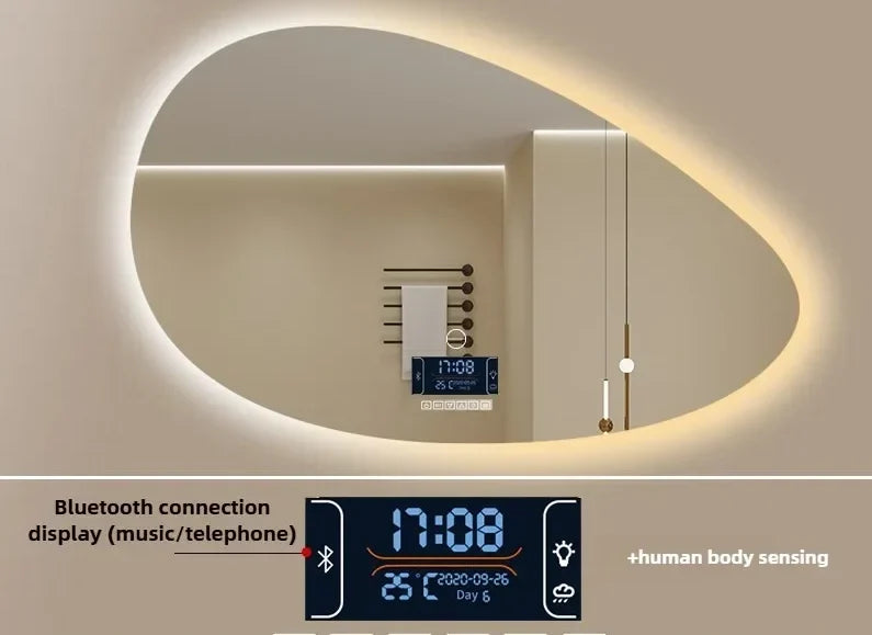 Bathroom Mirror LED Touch Control Anti-Fog