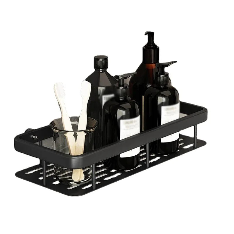 Bathroom Shelf No-Drill Rust-Resistant Aluminum