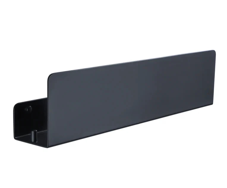 Bathroom Wall Shelf Organizer Rustproof Aluminum Integrated Hooks