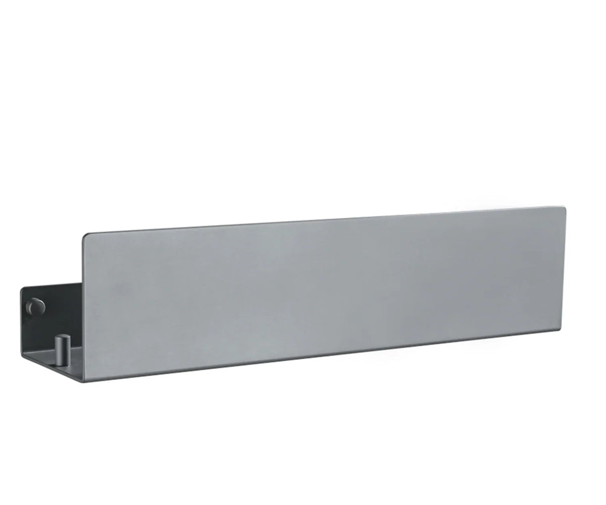 Bathroom Wall Shelf Organizer Rustproof Aluminum Integrated Hooks