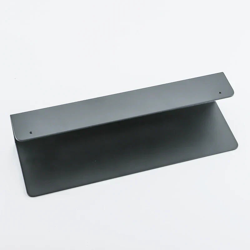 Bathroom Wall Shelf Organizer Rustproof Aluminum Integrated Hooks
