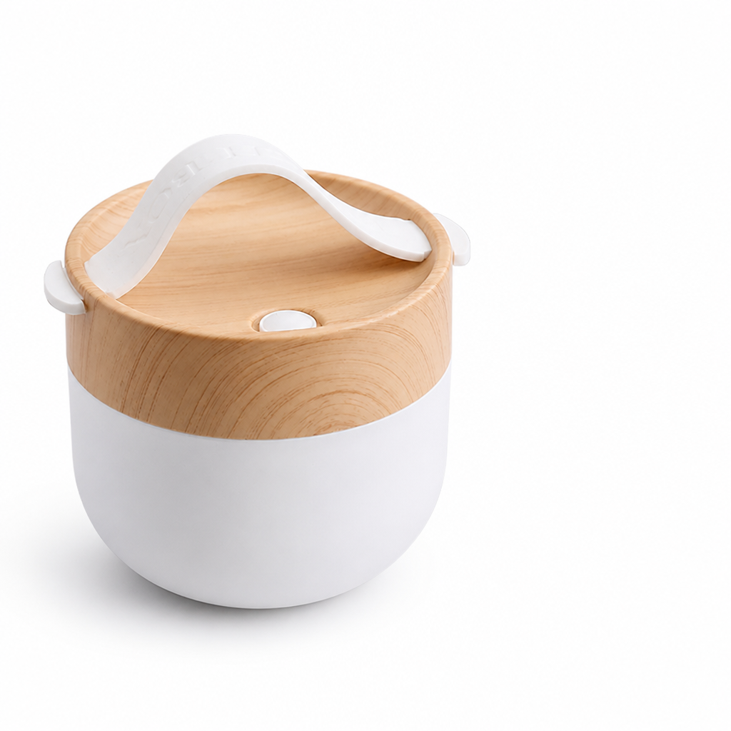 Bento Box Bamboo Multi-Compartment Dishwasher-Safe & Secure Strap