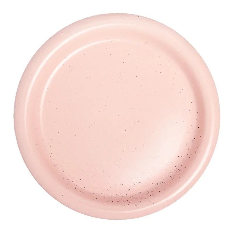 Breakfast & Dessert Plate Ceramic Pastel Easy-Clean
