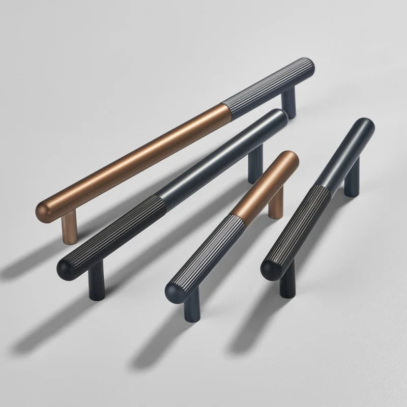 Cabinet & Drawer Handle Matte Aluminum Screws Included