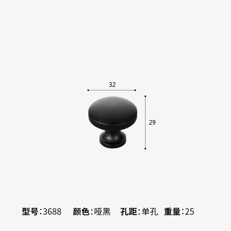 Cabinet & Drawer Handle Matte Aluminum Screws Included