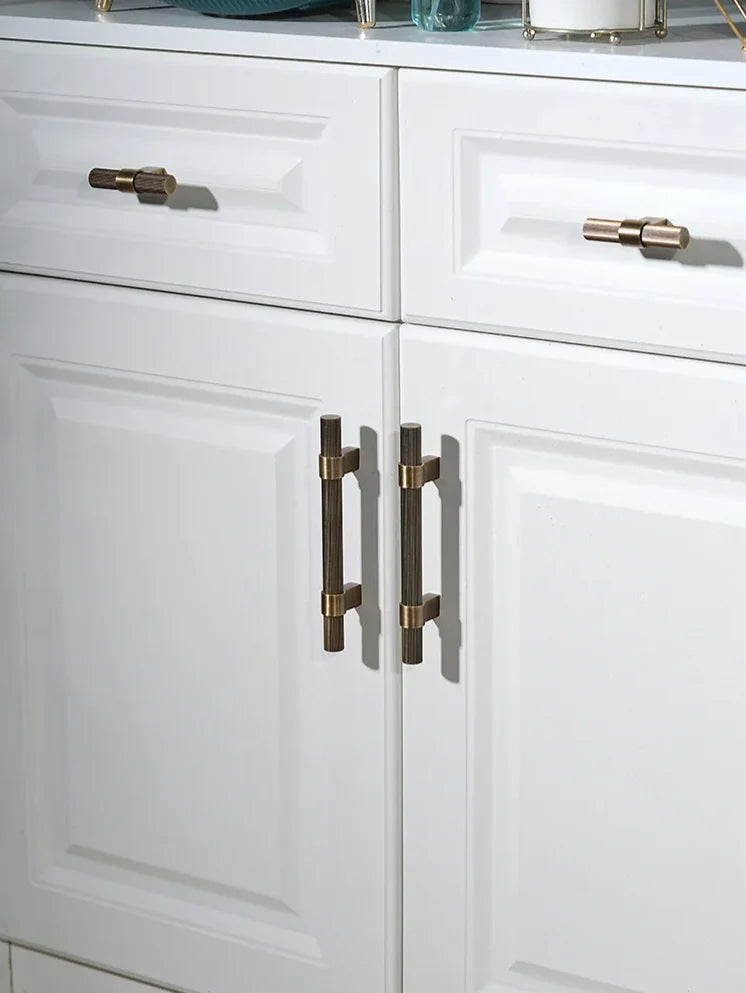 Cabinet & Drawer Handle Solid Brass Electrolytic Finish
