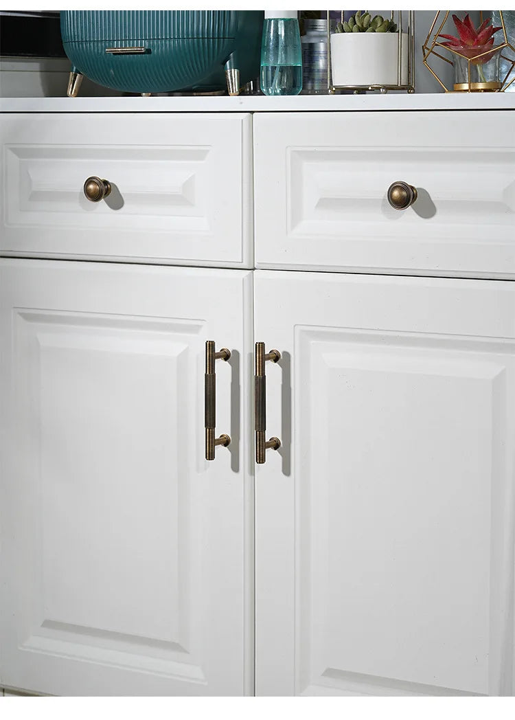 Cabinet & Drawer Handle Solid Brass Electrolytic Finish