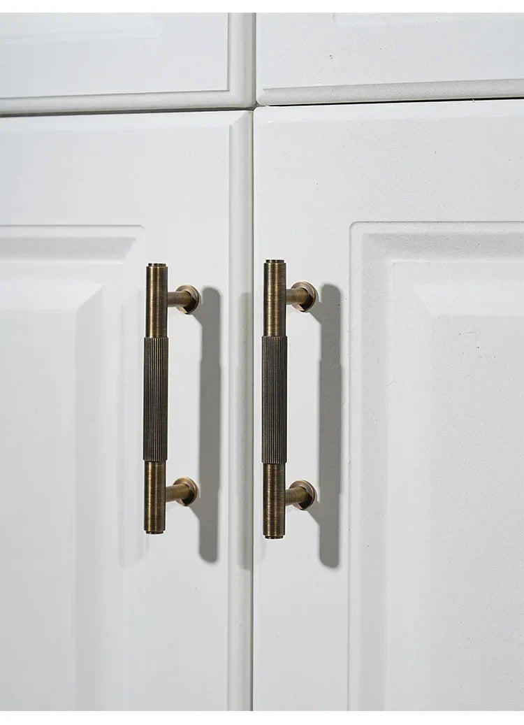 Cabinet & Drawer Handle Solid Brass Electrolytic Finish