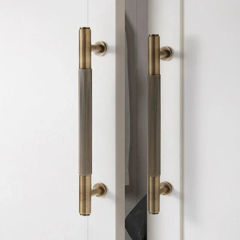 Cabinet & Drawer Handle Solid Brass Electrolytic Finish