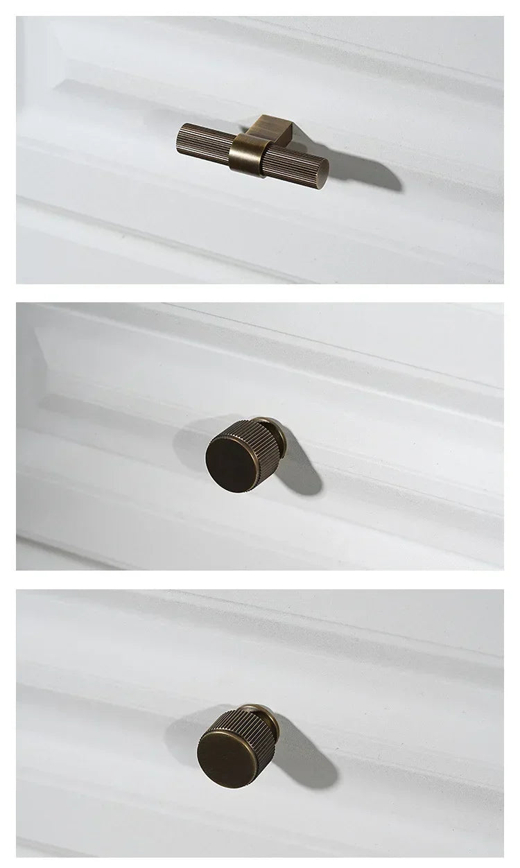 Cabinet & Drawer Handle Solid Brass Electrolytic Finish