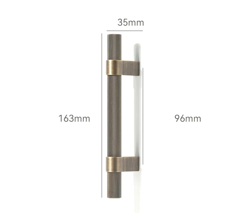 Cabinet & Drawer Handle Solid Brass Electrolytic Finish