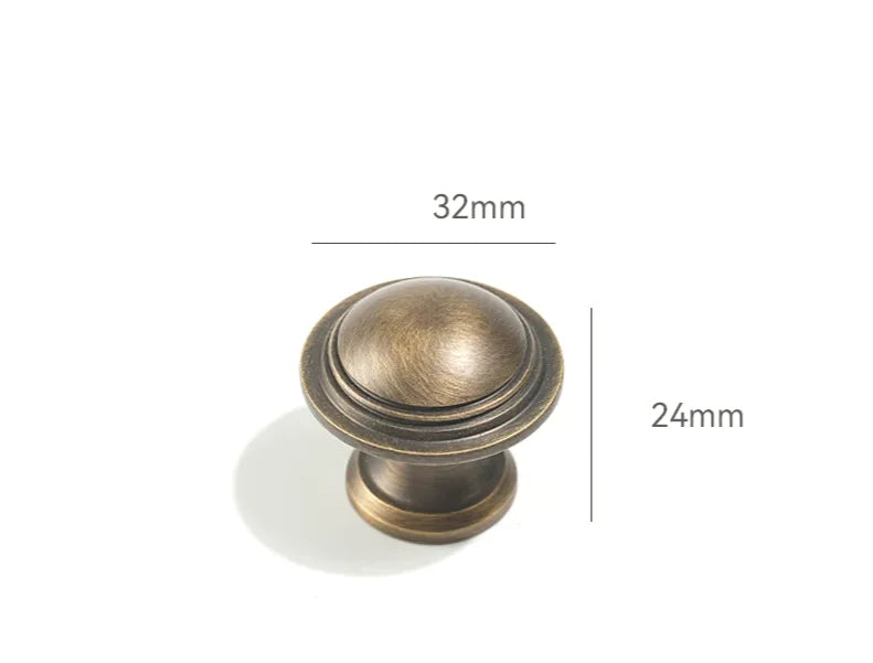 Cabinet & Drawer Handle Solid Brass Electrolytic Finish