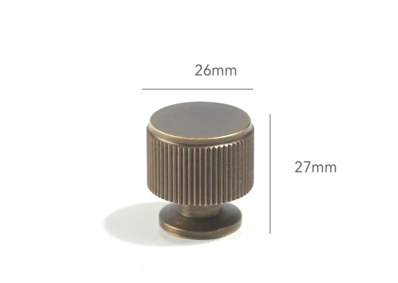 Cabinet & Drawer Handle Solid Brass Electrolytic Finish