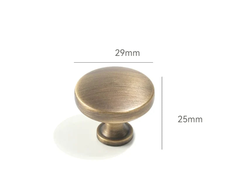 Cabinet & Drawer Handle Solid Brass Electrolytic Finish
