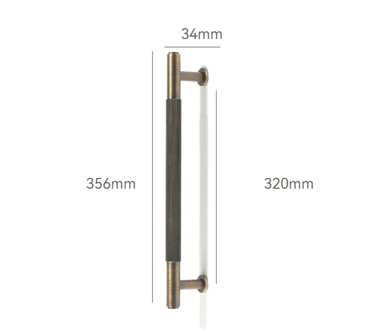 Cabinet & Drawer Handle Solid Brass Electrolytic Finish