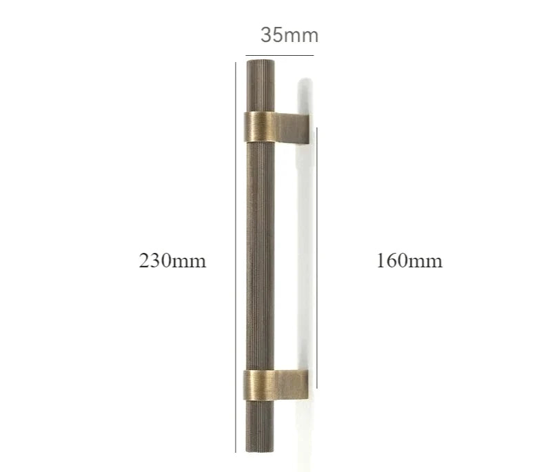 Cabinet & Drawer Handle Solid Brass Electrolytic Finish