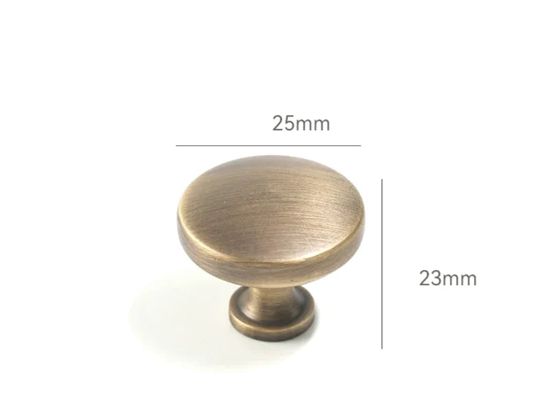 Cabinet & Drawer Handle Solid Brass Electrolytic Finish