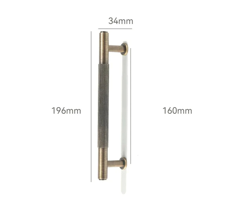 Cabinet & Drawer Handle Solid Brass Electrolytic Finish