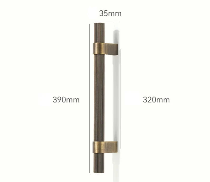 Cabinet & Drawer Handle Solid Brass Electrolytic Finish