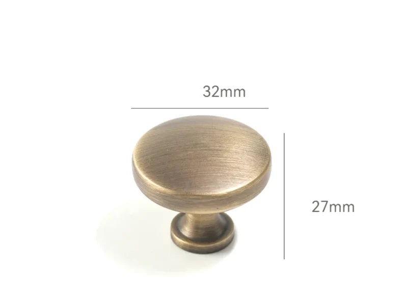 Cabinet & Drawer Handle Solid Brass Electrolytic Finish