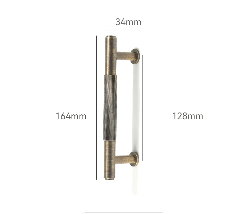 Cabinet & Drawer Handle Solid Brass Electrolytic Finish