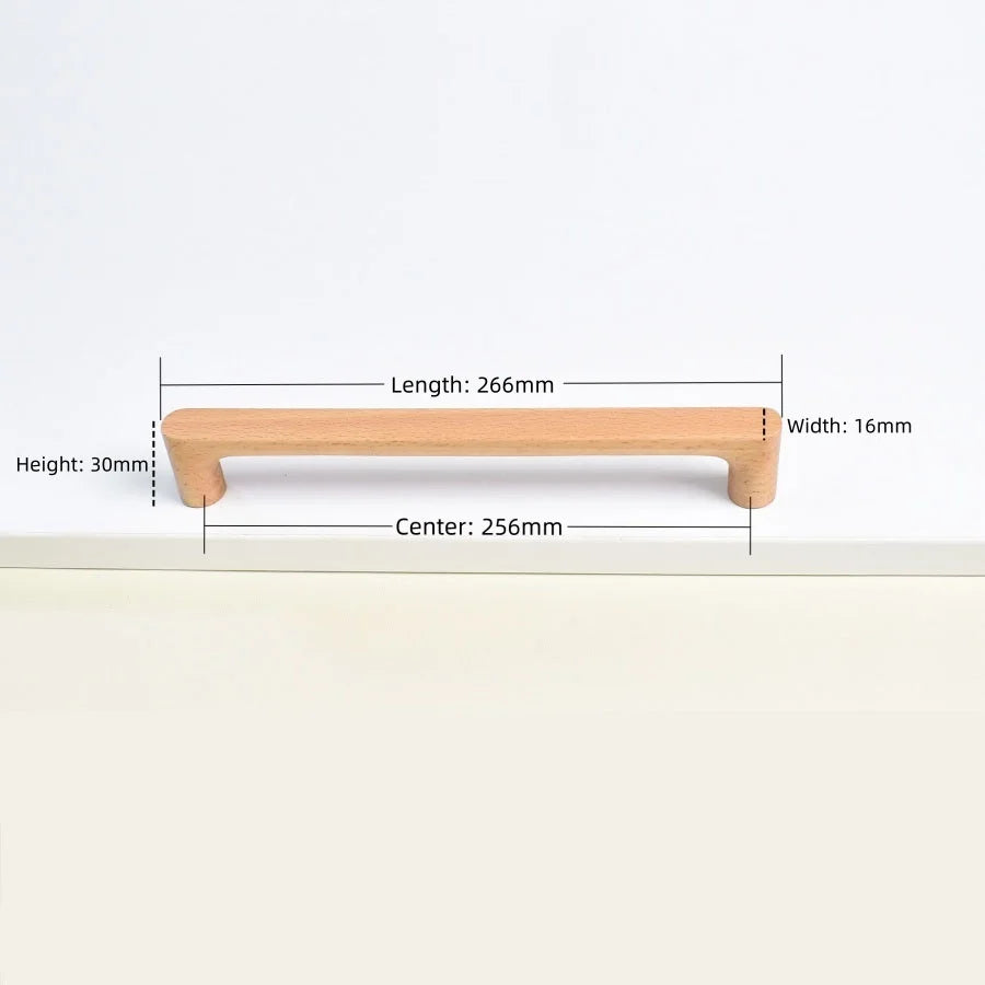 Cabinet Knob Solid Beech Or Walnut Includes Screw