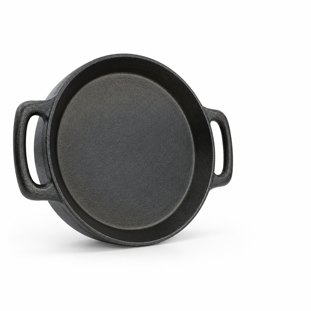 Cast Iron Skillet Natural Non-Stick Even Heat