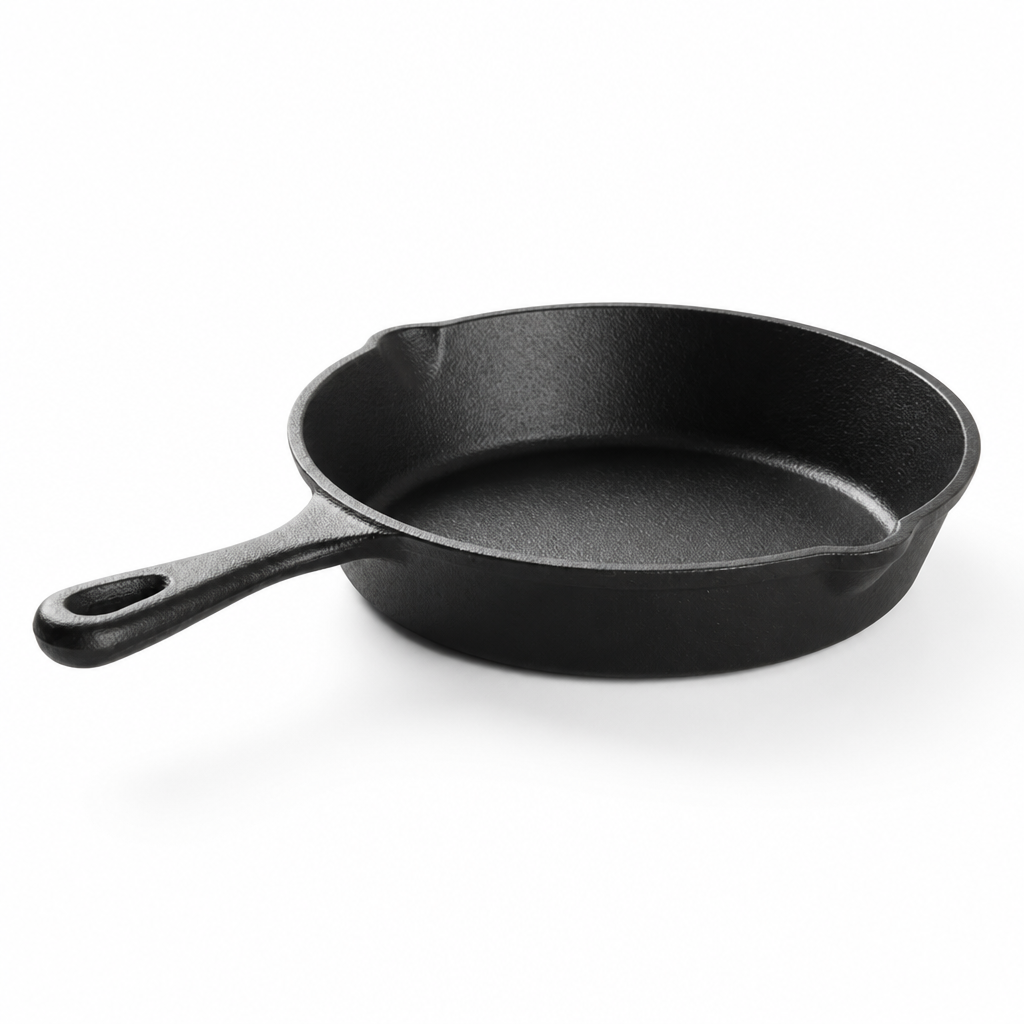 Cast Iron Skillet Oven, Grill & Induction Safe