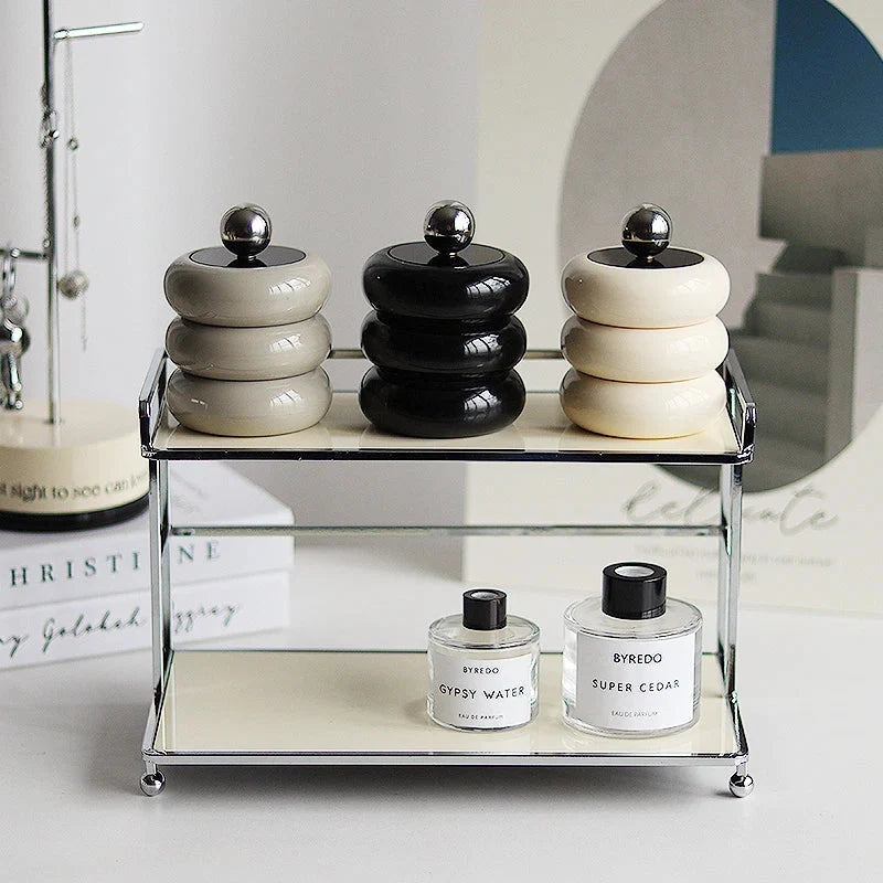 Ceramic Storage Jar 250 ml Dust & Moisture-Proof Lid