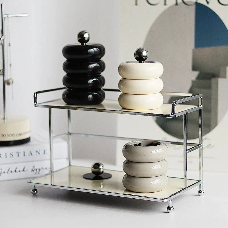 Ceramic Storage Jar 250 ml Dust & Moisture-Proof Lid