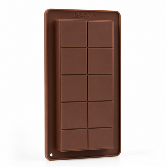 Chocolate Bar Mold 10-Segment Nonstick Silicone