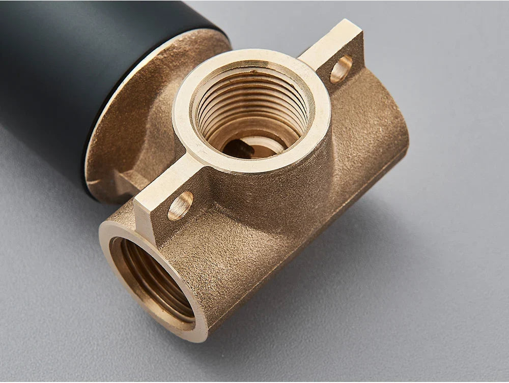 Concealed Shower Valve Brass Single-Handle Mixer & Diverter