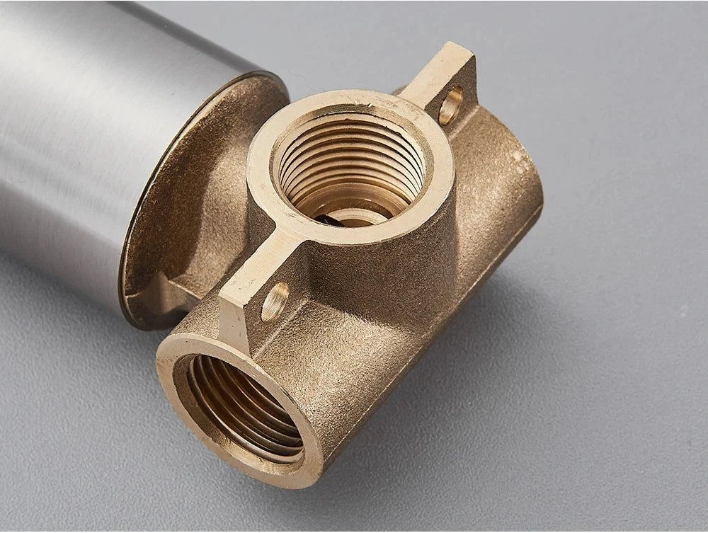 Concealed Shower Valve Brass Single-Handle Mixer & Diverter