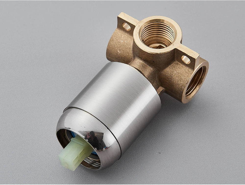 Concealed Shower Valve Brass Single-Handle Mixer & Diverter