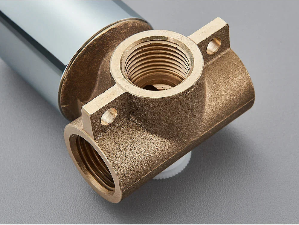 Concealed Shower Valve Brass Single-Handle Mixer & Diverter